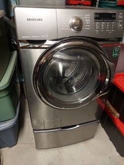 Washer & Pedestal