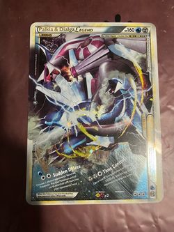 Palkia & Dialga LEGEND Pokémon Card 102/102