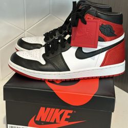 Air Jordan 1 High Retro OG Satin "Black Toe" 
