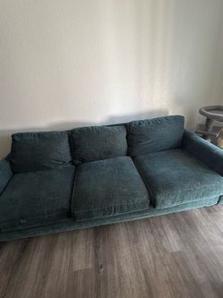 Green couch