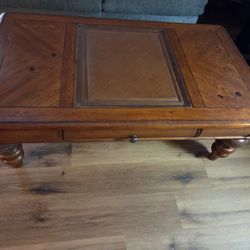 Coffee Table & Corner Shelf