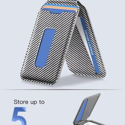 Magsafe 5 Card Holder Magnetic  iPhone Wallet
