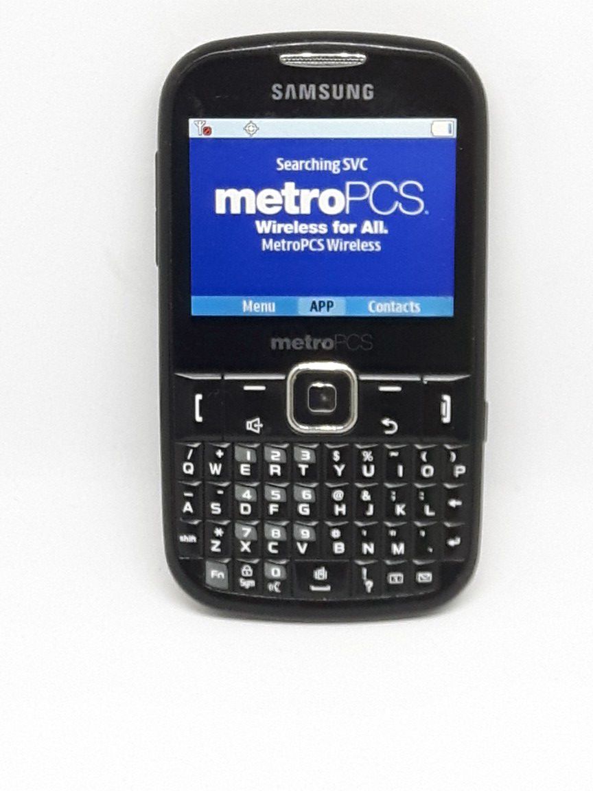 Samsung Freeform III SCH-R380 - Black (MetroPCS) Cellular Phone