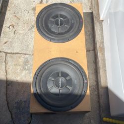 Rockford FOSGATE R2SD4-12 12" 500W Car Shallow Mount Slim Subwoofer Sub R2SD412