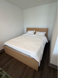 IKEA MALM Queen Bed Frame