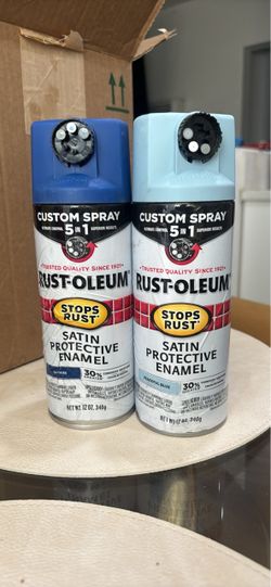 Rust-Oleum Stops Rust Satin Spray Paint – 2 Cans