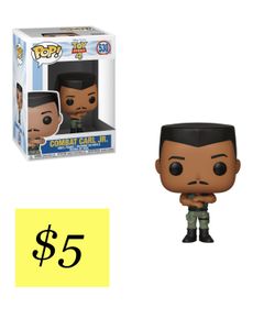Toy story combat Carl jr funko