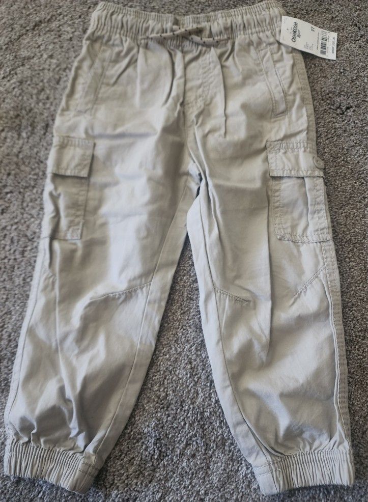 New Toddler Boy 3t Joggers OshKosh