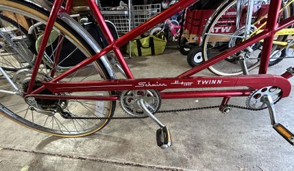 Schwinn DeLux 6/1978 Model T13-9 (5-speed) Tandun Bike 26” 
