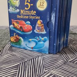 Disney 5 minutes bedtime story 12 Books complete