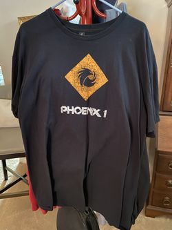 Phoenix1 Basic Black T-Shirt 2XL