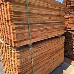 Redwood Fence Pickets #2  1×6"×6ft