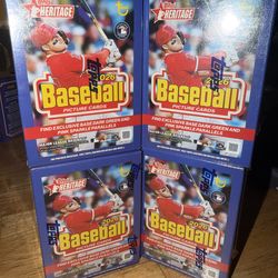 Topps heritage baseball 2026 blaster box