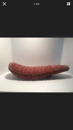 Bike accessory-20” Banana Seat Velour Pink/Salmon Color