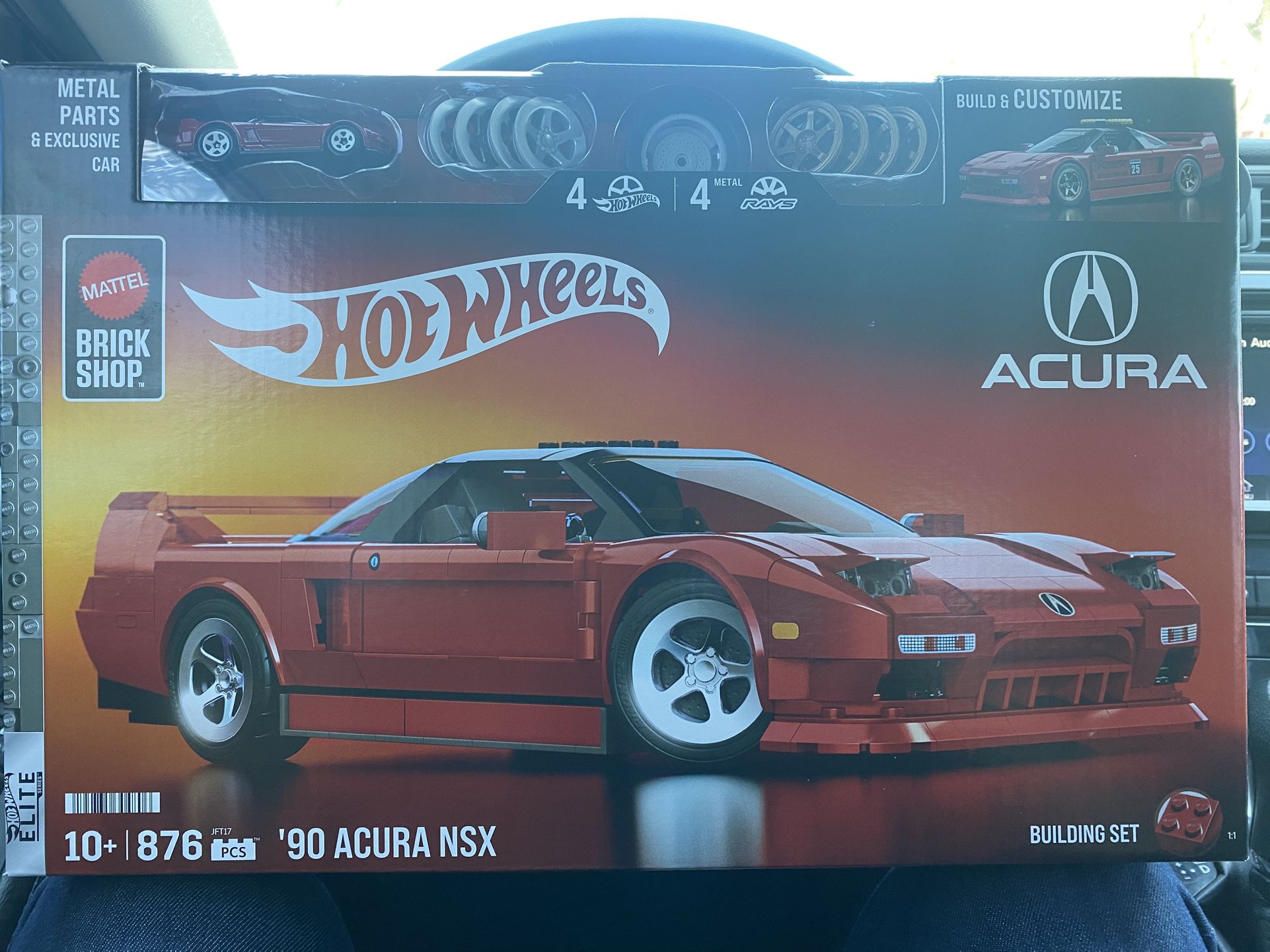 Hot Wheels Brick Shop NSX