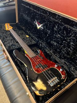 2023 FENDER CUSTOM SHOP Limited Edition Vintage ‘59 Precision Bass Guitar Heavy Relic w Case & Certificate & Candy