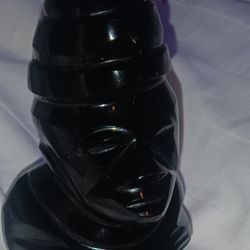 Mayam ,Incan God statue carved from obsidian 
