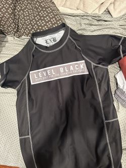 BJJ Level Black Rash Guards And Shorts