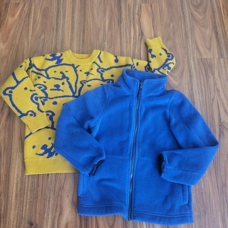 Boy's Top Sweatshirt Jacket Clothings Size 5-6