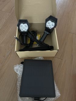 Solar Dual Spot Lights