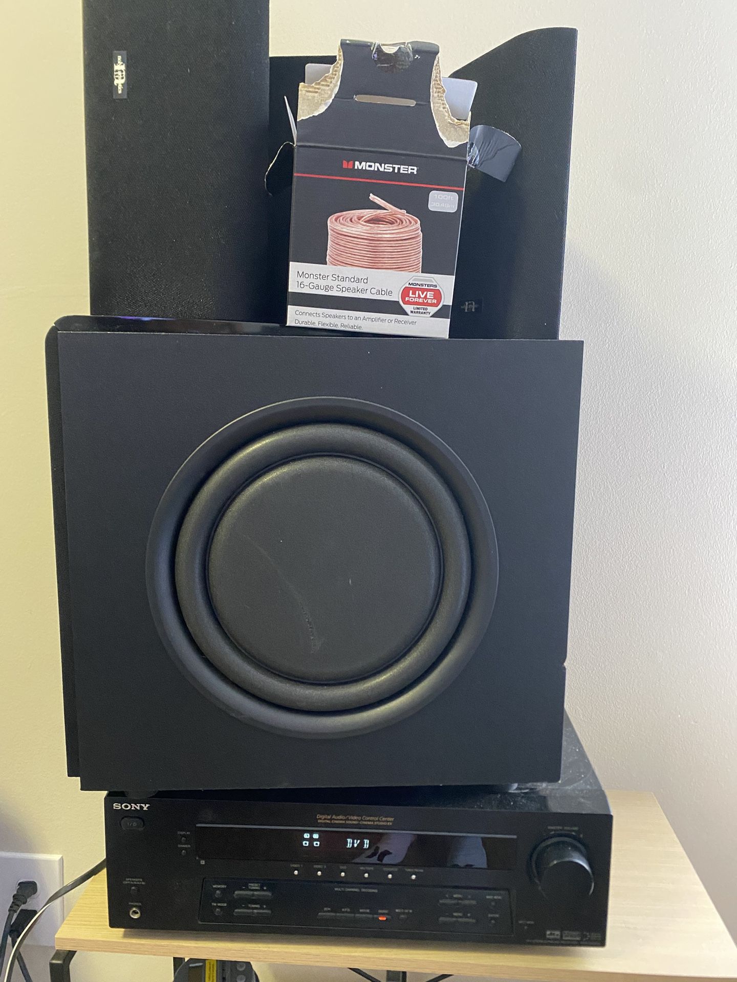 Home Theater System With Amplifier