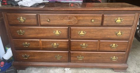 Wood Dresser