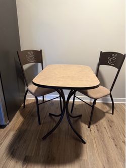2-Person Bistro Dining Set – Table + 2 Chairs | Great for Small Spaces