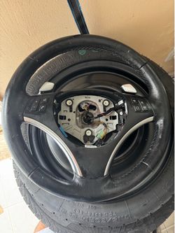 E9x sports steering wheel