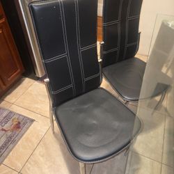 Glass Table With Chairs