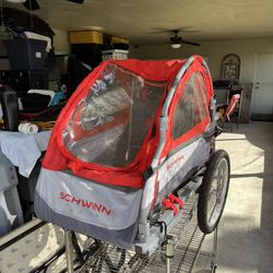 schwinn bike trailer