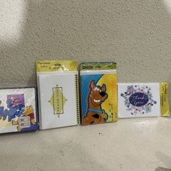 Mixed lot Thank You Cards - Winnie the Pooh, Scooby-Doo, Hallmark Sets