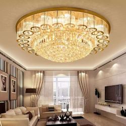 Crystal Ceiling Light Chandelier LED Modern light (Diameter 31.5 inches)