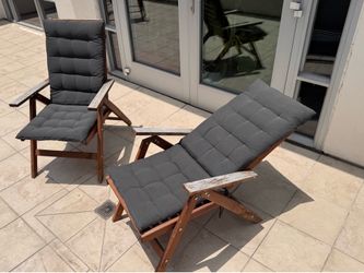 Full Patio Set — Solid Wood Outdoor Furniture