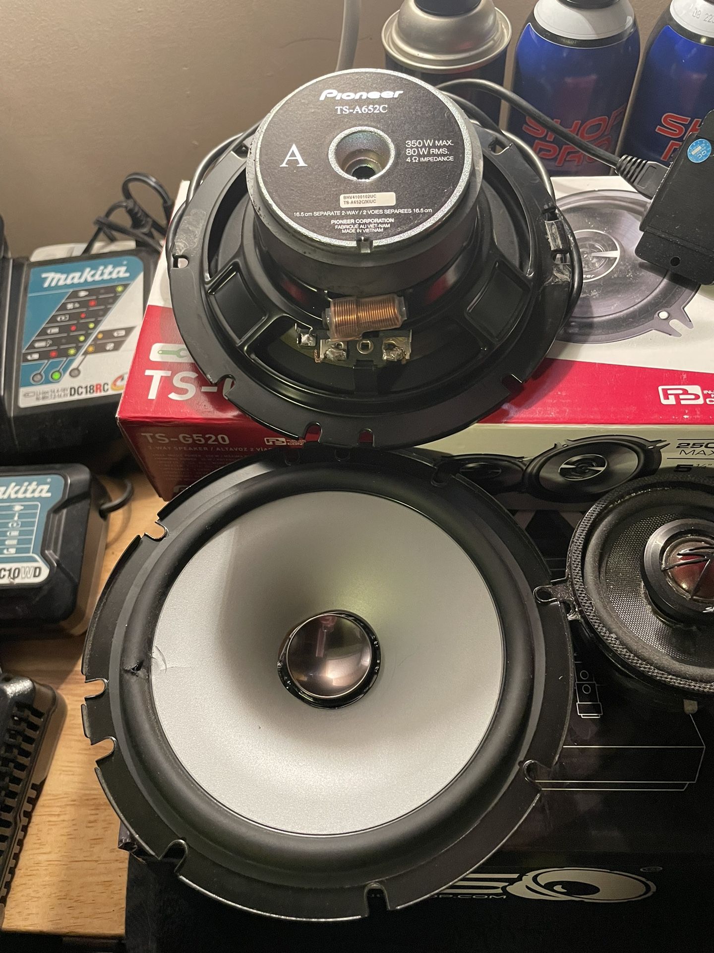 Pioneer TS-A652C (pair) (woofer Only) 6.5”