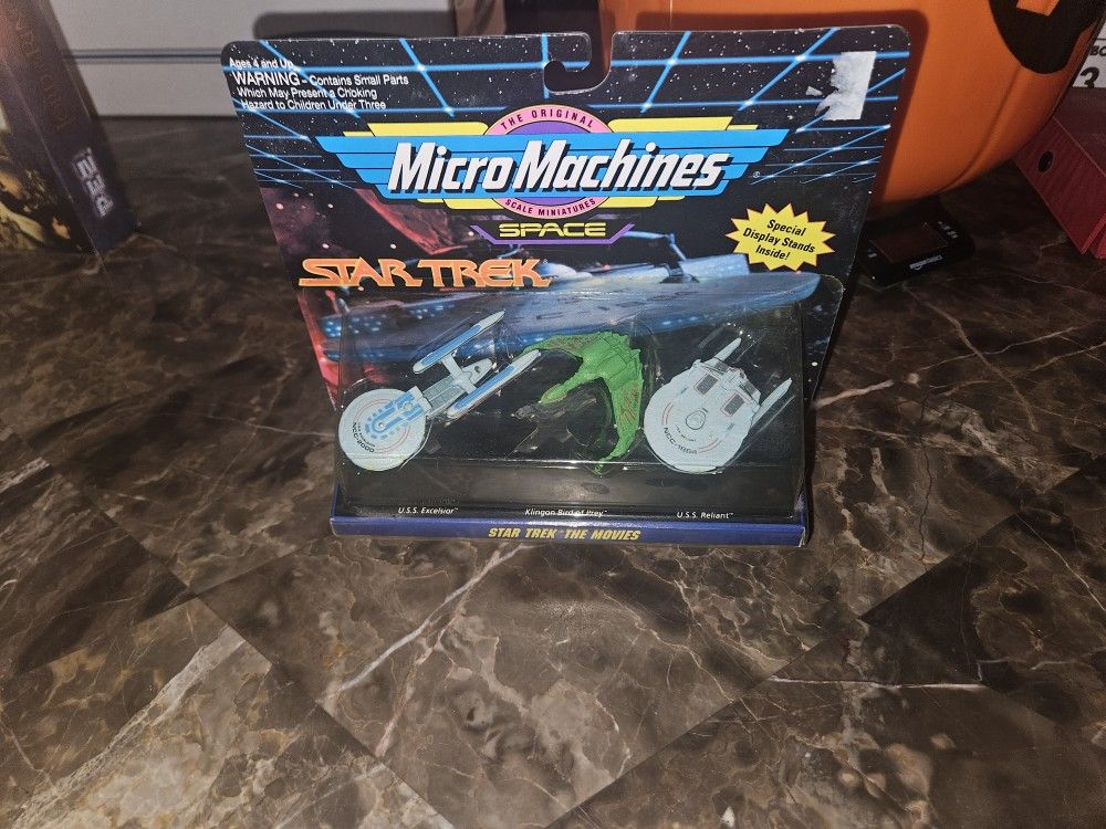 Micro Machines STAR TREK THE MOVIES Gift Set Galoob 65825 form 1993 Hobby Time