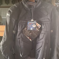 New Men’s Motorcycle Jacket Mesh Teknic Size 42 