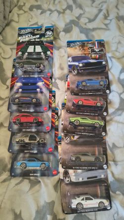 SMall fast and furious and mustang bundle plus transporters