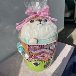 Easter Baskets With Plushies !