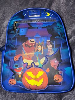 Glow in the dark stitch loungefly