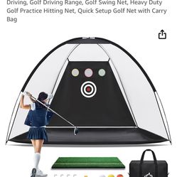 Portable Golf Net Practice Range 