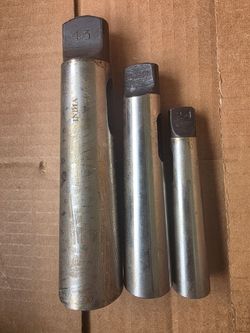 Morse taper adapter sleeves, which are specialized machining tool accessories.