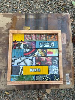 Custom Skateboard deck Mosaics