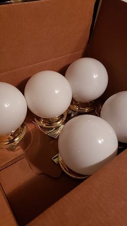 Light fixture,7 pieces,used but good