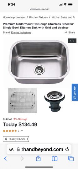 Stainless Steel Sink