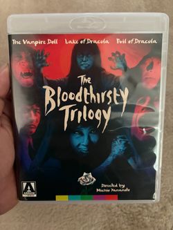 The Bloodthirsty Trilogy Blu-ray