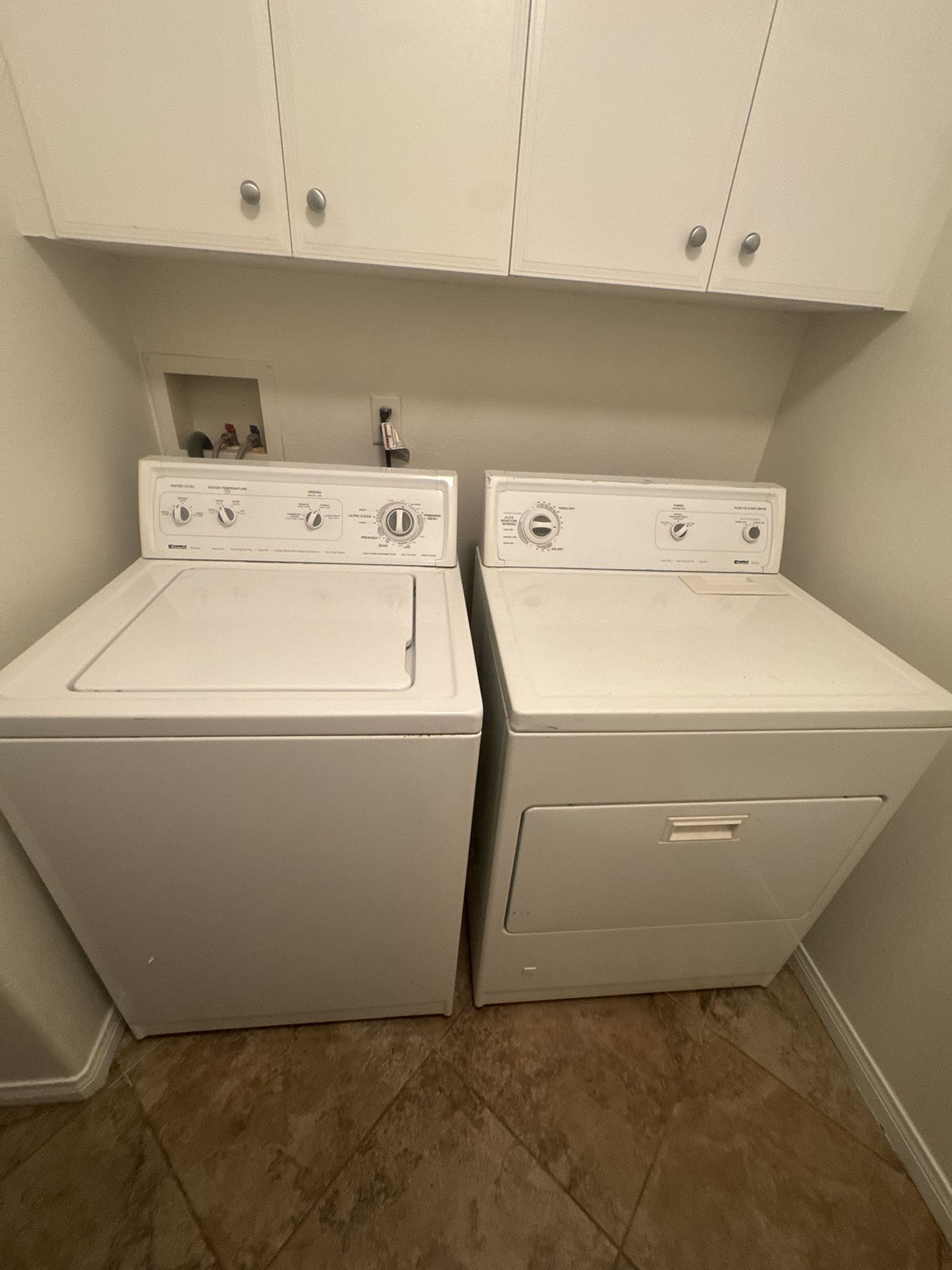 Washer And Dryer Kenmore