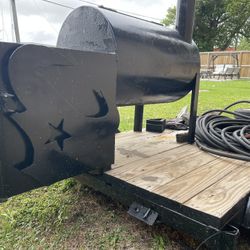 BBQ PIT & TRAILER FOR SALE