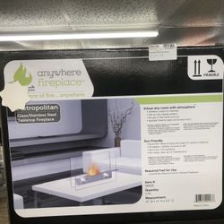 Tabletop fireplace