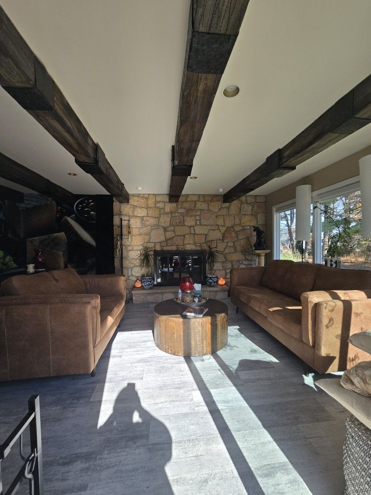 Beautiful Mid-century Modern Couch & Loveseat Combo