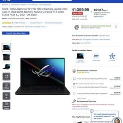 ASUS ROG ZEPHYRUS Gaming Laptop